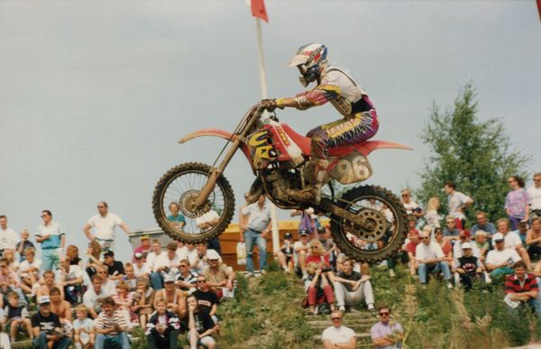 Kouvola EM 125cc 1992 Juha-Pekka Konttinen voitti II-erän